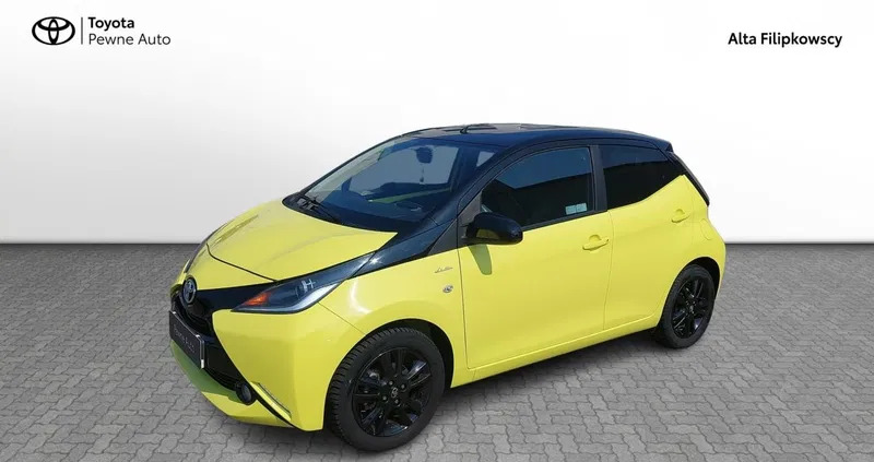 toyota aygo strzelce krajeńskie Toyota Aygo cena 43900 przebieg: 81570, rok produkcji 2017 z Strzelce Krajeńskie